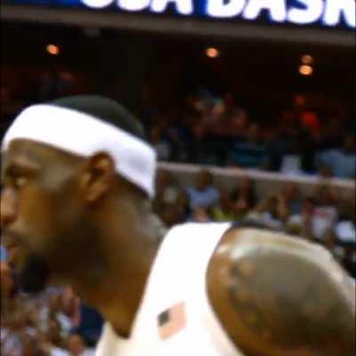 Obama & Biden’s reaction to LBJ’s Team USA dunk