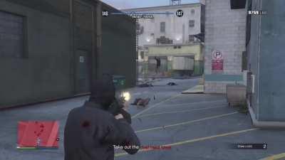 I was doing a heist setup and this happened..