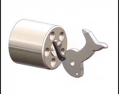 Samuel Colt’s 1836 invention for advancing the cylinder of a revolving firearm by cocking the hammer.