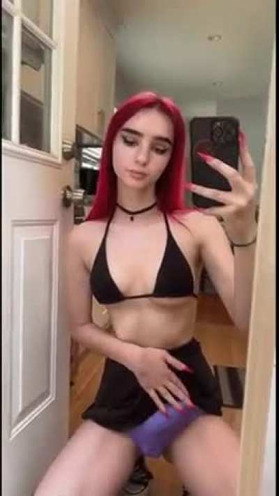 What do u call a transgirl who always loves to be swallowed?