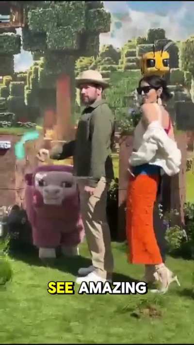 Jane at Minecraft premiere