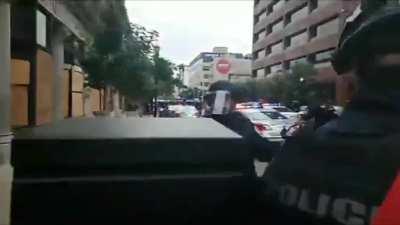 Unlawful assembly declared and multiple arrests made - 23rd September Louisville, KY