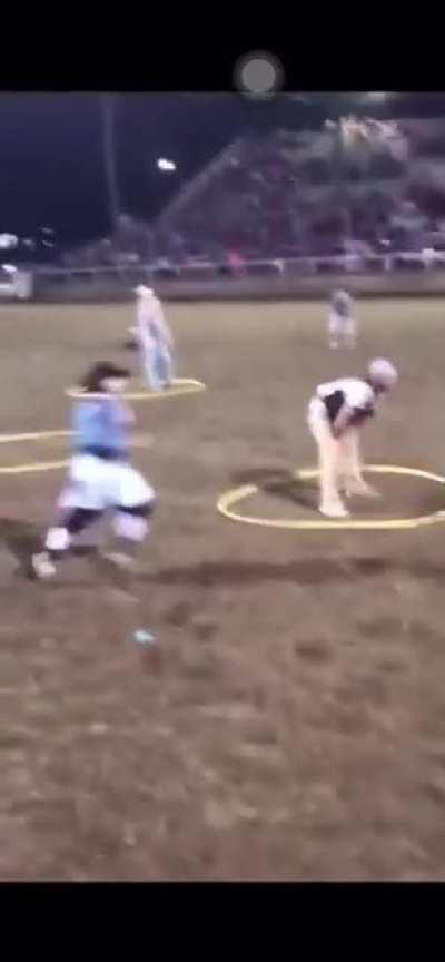 People playing “Cowboy Pinball” you have to stay in your circle the last one left wins the prize money