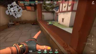 Some cool Raze spots on Haven my friend and I found messing around in private match. Not sure if we are the first to find these but enjoy anyways!