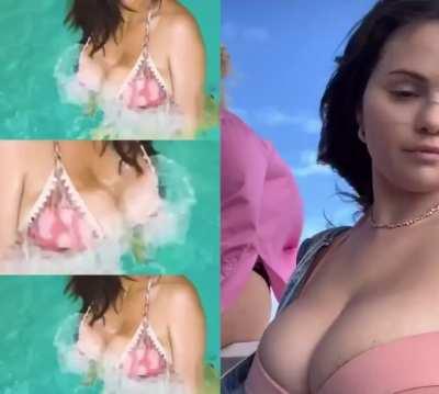 Salma Hayek and Selena Gomez have some heavy boobs