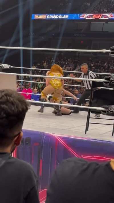 Saraya getting destroyed by Jamie Hayter