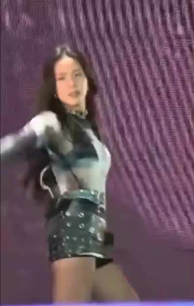 Jisoo apparently had an in-ear monitor issue on stage but didn't stop mid - performance!