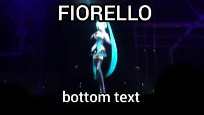 Sei stato Fiorellato.