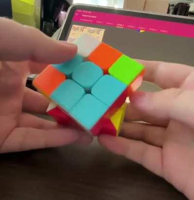 tips on how to handle the cube better?