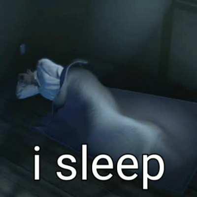 Majima do be sleeping tho