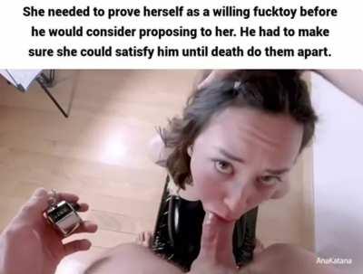 Deepthroat training for your soon to be wife