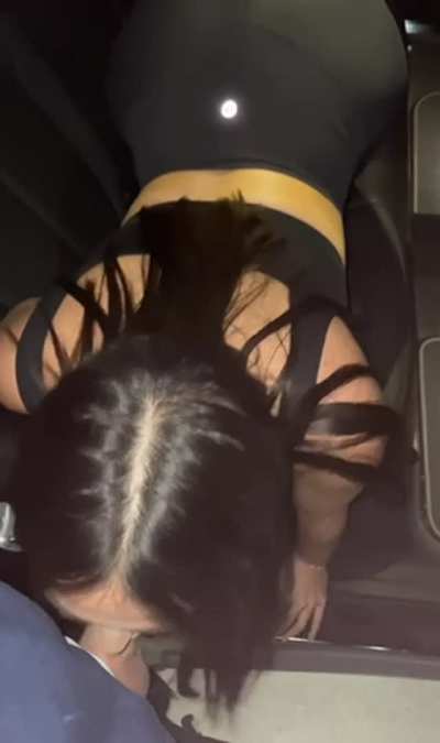 thanking my Uber driver