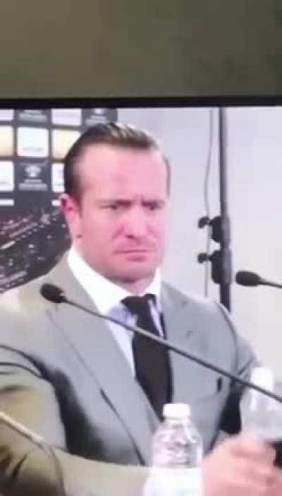 To maintain composure