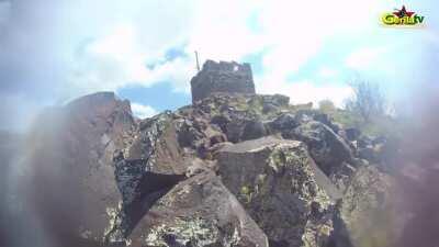 Footage of a PKK attack on a Turkish Army outpost in Doğubayazıt, Turkey. April 14, 2018.