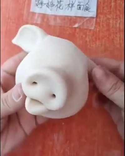 Хрюндель из теста