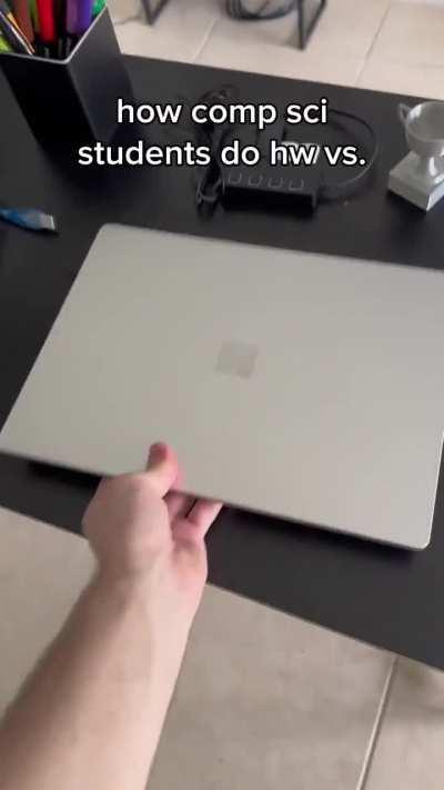 No way this is how they do homework 💀