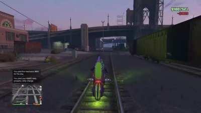 I land a cool trick and my friend shows me how much he likes it