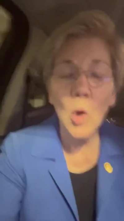 Elizabeth Warren: I'm on my way to the Senate floor to talk about the assault on my colleague, Senator Alex Padilla. This is a horrifying moment in our nation’s history.