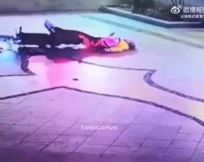 Trying to get in/out for free and beating the parklot gate.