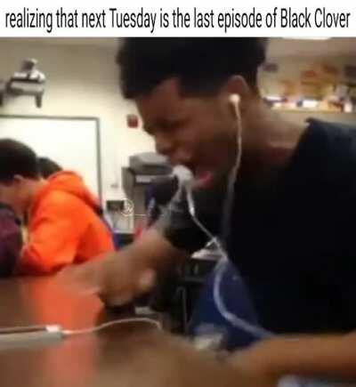 Im obviously not gonna be happy next Tuesday😞