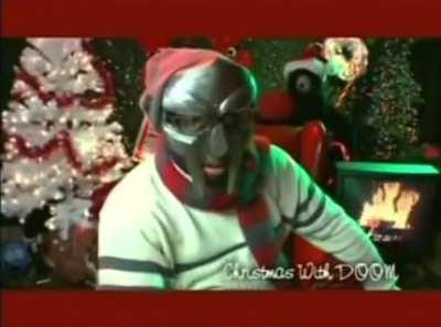 Rare MF DOOM christmas video./I saw a lot of screenshots and memes of that video here but never the video itself so here is it: