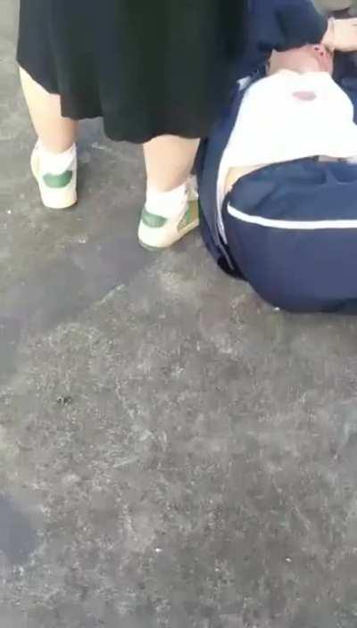 School Bully in Zizhou High School,Santai County,Sichuan Province.