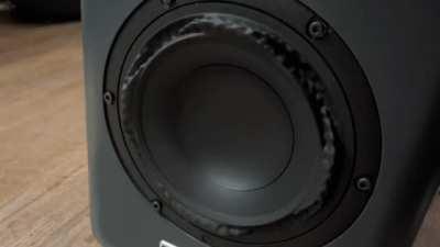 As a woofer moves forwards and backwards its effective surface area changes causing distortion, the surrounds (spikey things) on the woofers of Purifi Audio works to maintain a consistent surface area during movement. Personally i find them mesmerizing.