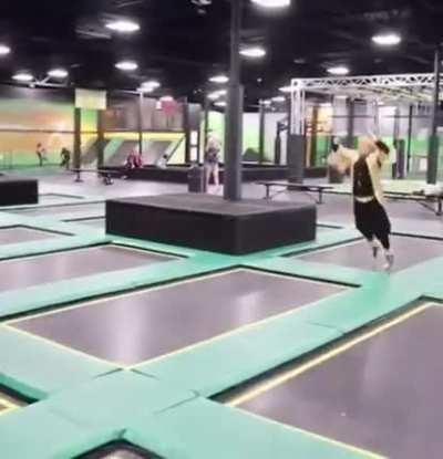 Landing on these things from a small hop is painful enough...