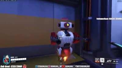 I saw this on Twitter and It wouldn't surprise me anymore if this was Genji in the next patch lmao