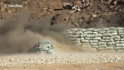 Military recruit saved after dropping live grenade at his feet