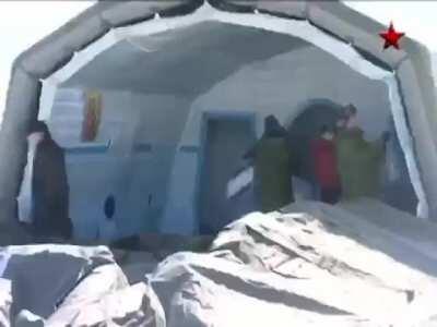 Portable church delivered from heaven