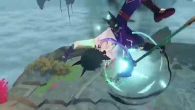 Xiao be smokin some naku weed