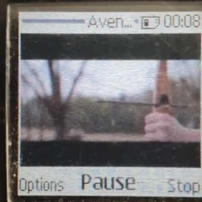 I wanted to show everyone what I spent the last two hours of my life doing. It's a Nokia 6230 from 2004 by the way.