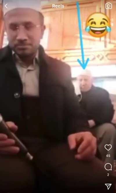 When you get that sudden burst of iman