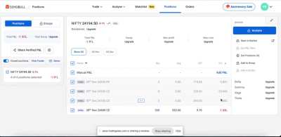 Day Trading Nifty-26th Nov ’24  (Hindi Audio-0:48)