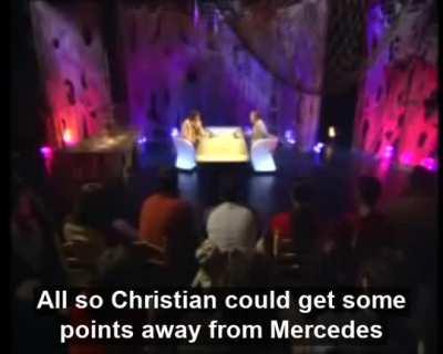 Michael Masi telling the story of the stewards' meeting with Red Bull on Thursday