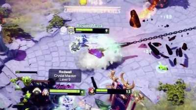 Insane Force Staff save from Pudge Hook