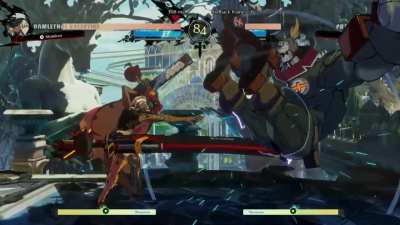 10 parries(?) in a row 