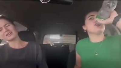 Sprite challenge, chug a pop