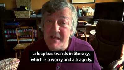 Stephen Fry gives an amazing tip to help parents!