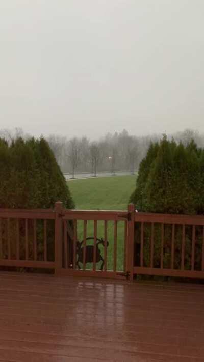 Rainy days in the burbs