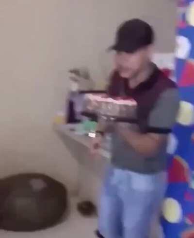 Cheating wife is surprised on her birthday
