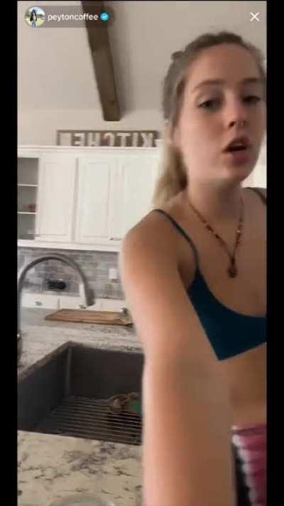 some of her Tik-Tok live just now