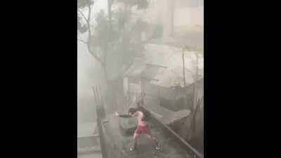 When the storm has finally come