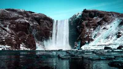 Skogafoss Waterfall (Iceland)