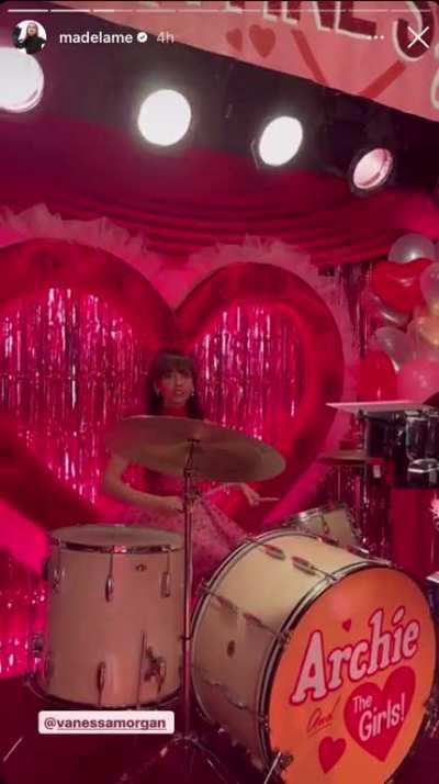 More Riverdale BTS from Madelaine Petsch’s Instagram Story 7/5/23