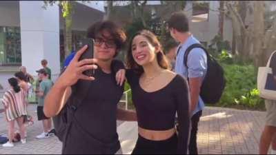 Abella Danger goes on a University Tour