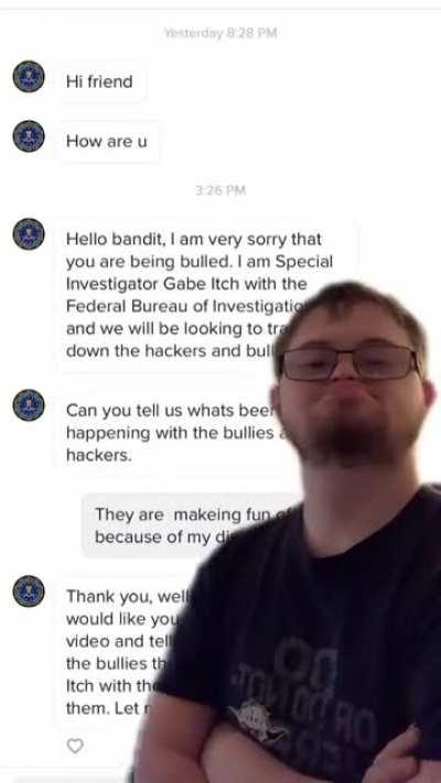 Better be careful. Detective Itch is on the case