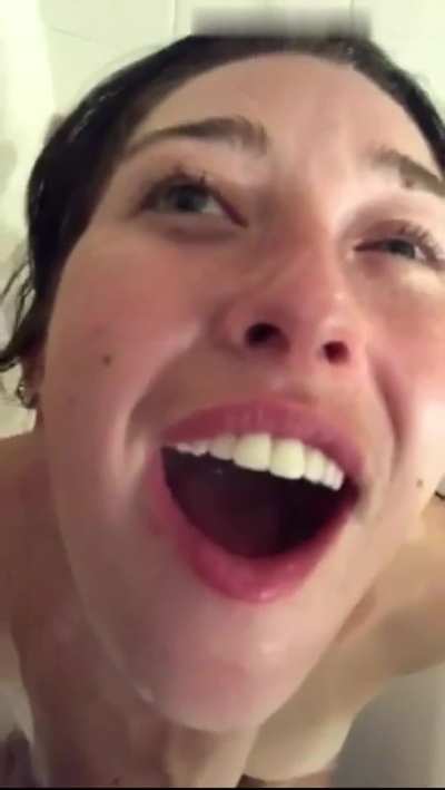 Anne Freak swallowing her man's cum, piss and spit