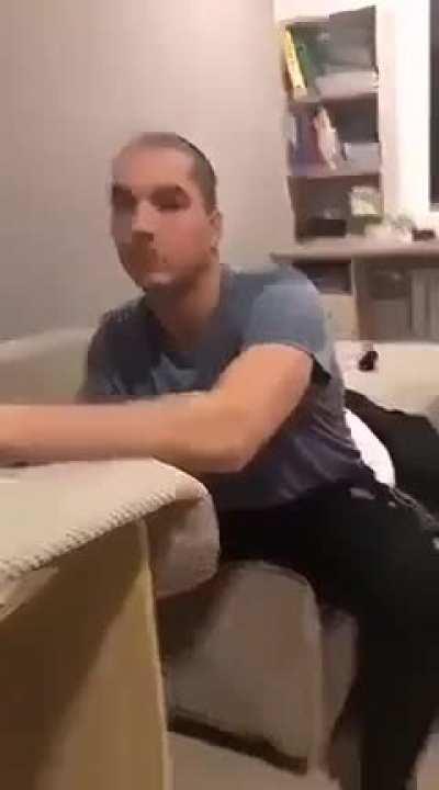 Jelqzko got hit with the iron